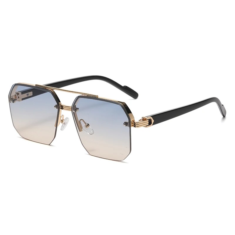Men's Metal Sunglasses Square  - Metal Photo Panel avis et prix
