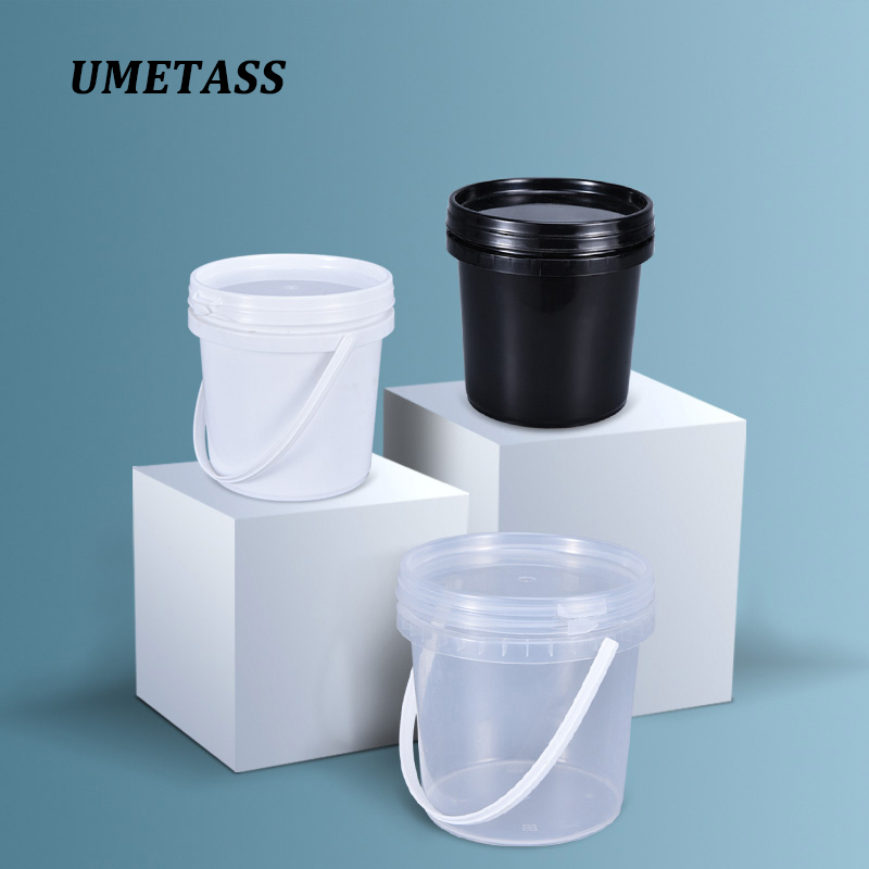 Empty 1L plastic bucket with L - Water Bottle Blank avis et prix