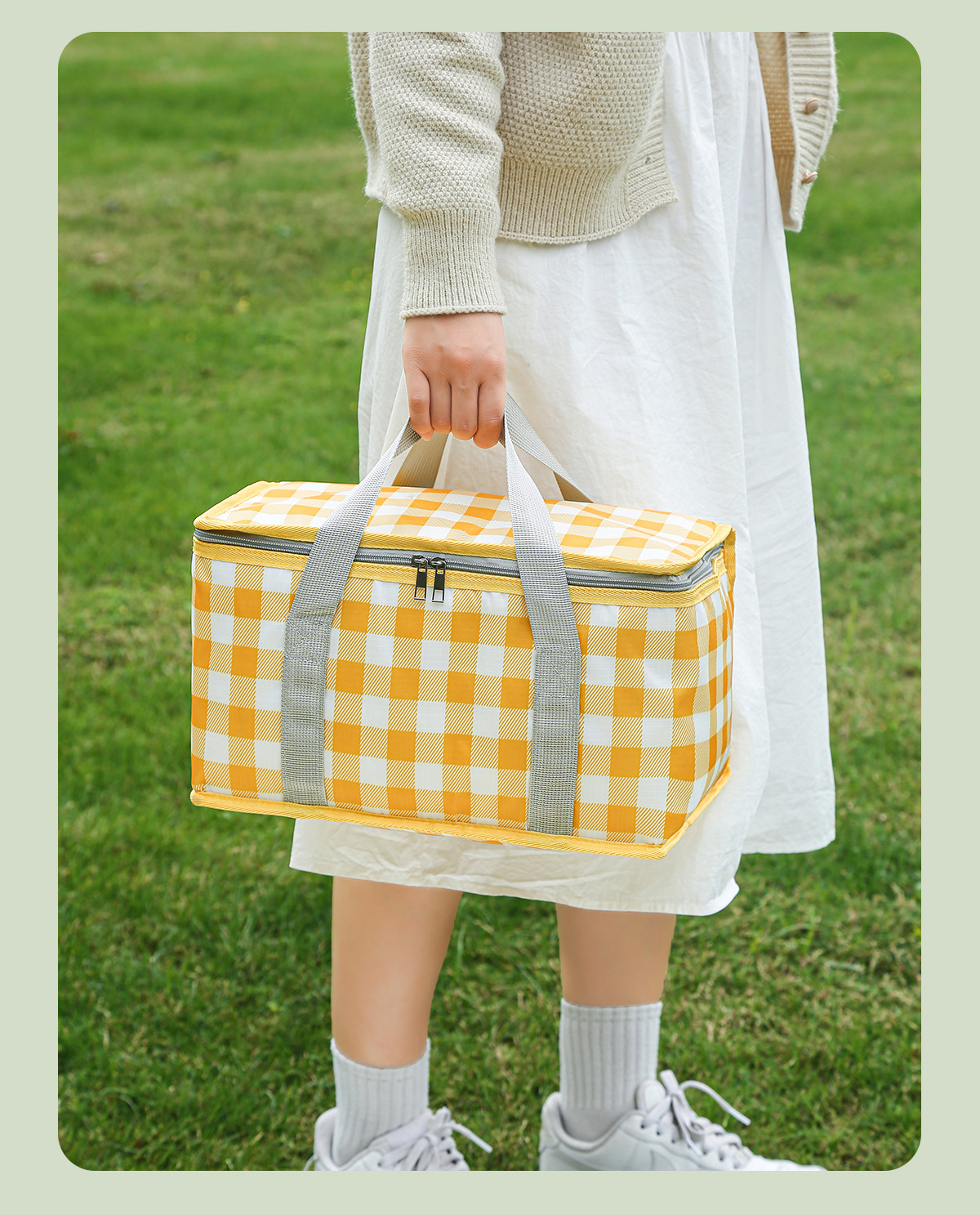 Large Capacity Insulated Picni - Tote Bag Sublimation avis et prix