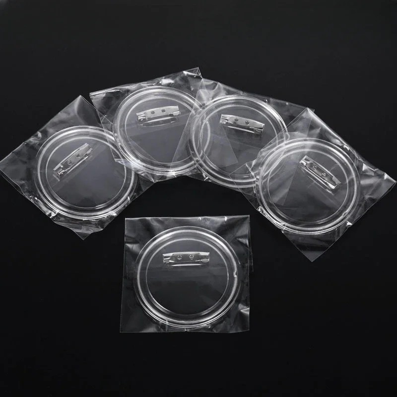 30pcs acrylic blank badge pin  - Button Badge Blank avis et prix