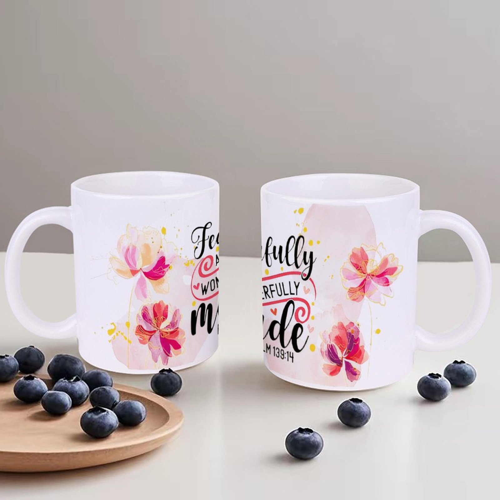 Fearfully And Wonderfully Made - Sublimation Mug White avis et prix