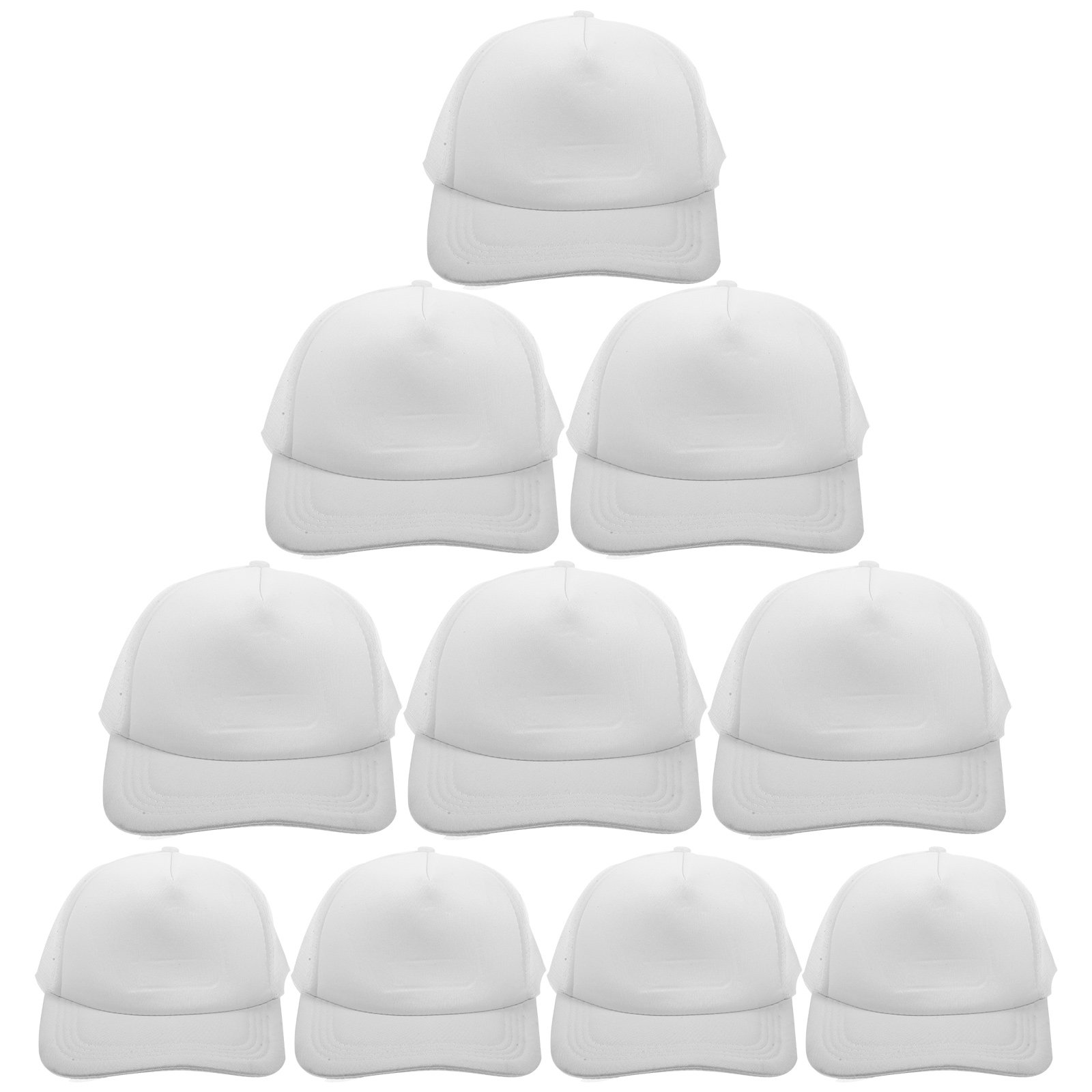 10Pcs Blank Baseball Caps Mesh - Hat Sublimation Blank avis et prix