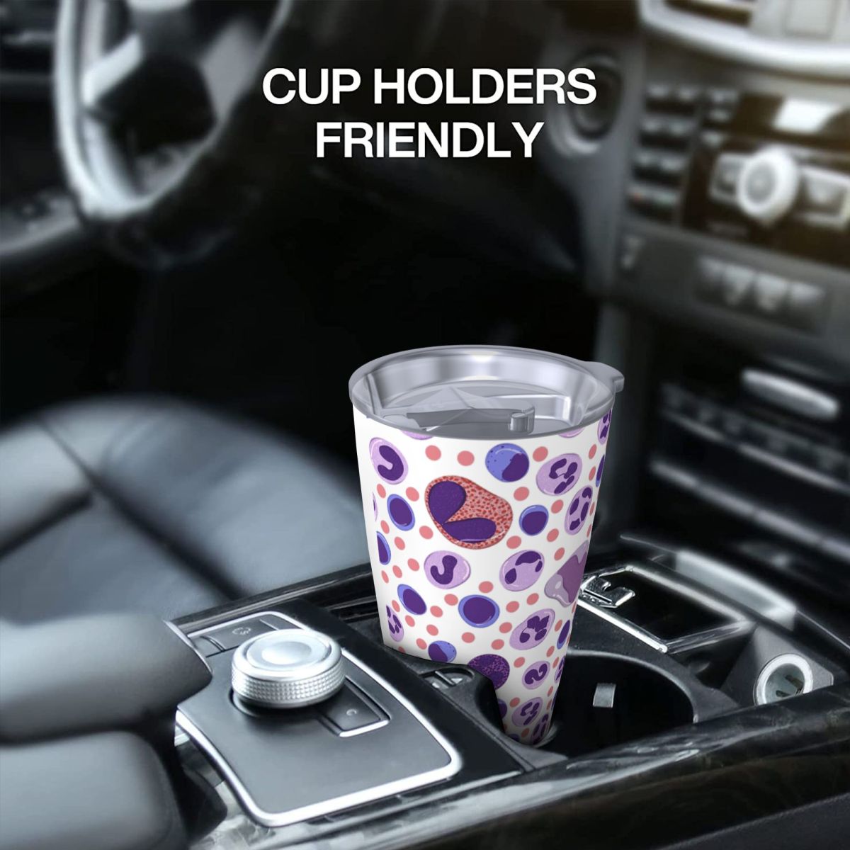 Large White Blood Cell Pattern - Tumbler 20Oz White avis et prix