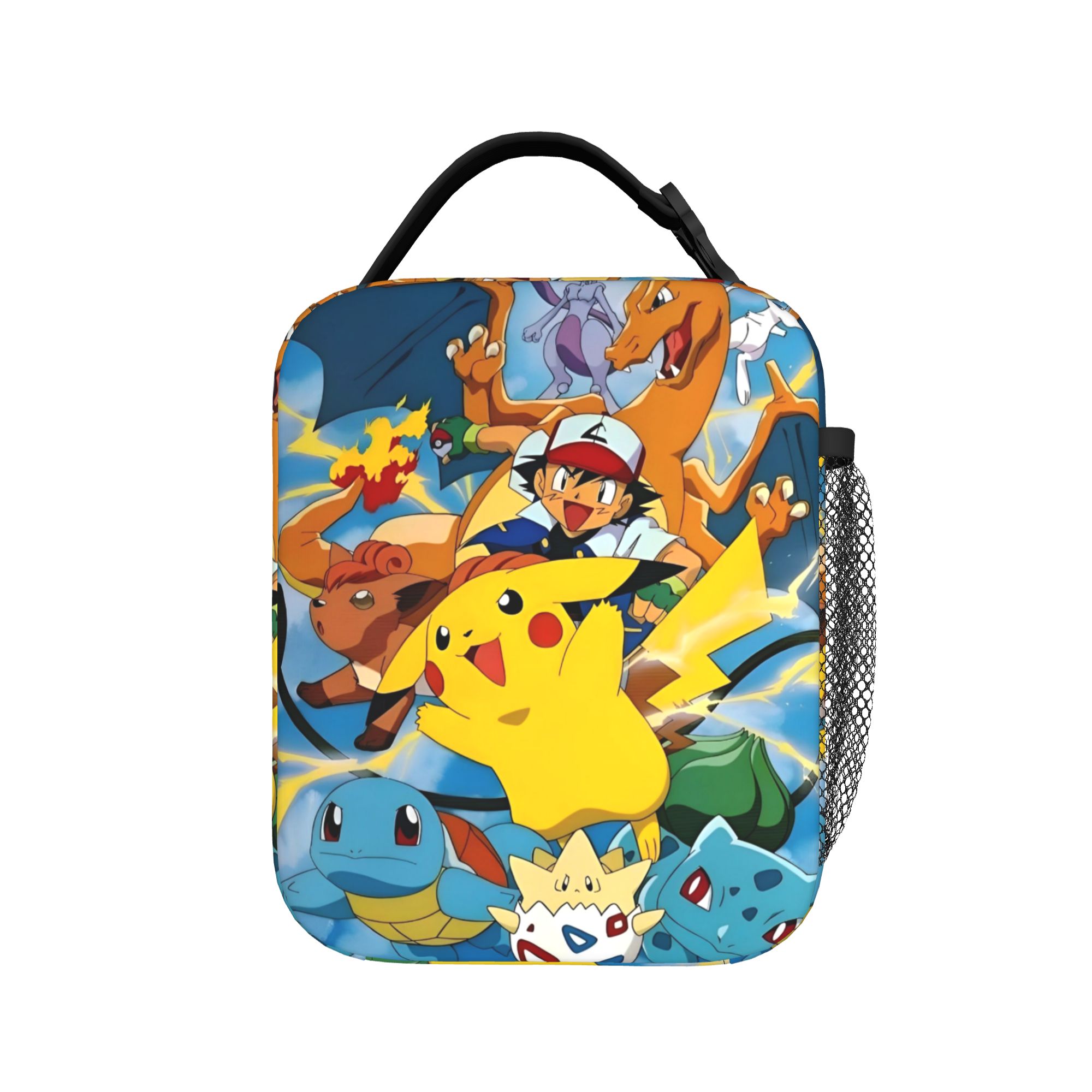 Cute Cartoon Manga Poke-Mon In - Tote Bag Sublimation avis et prix