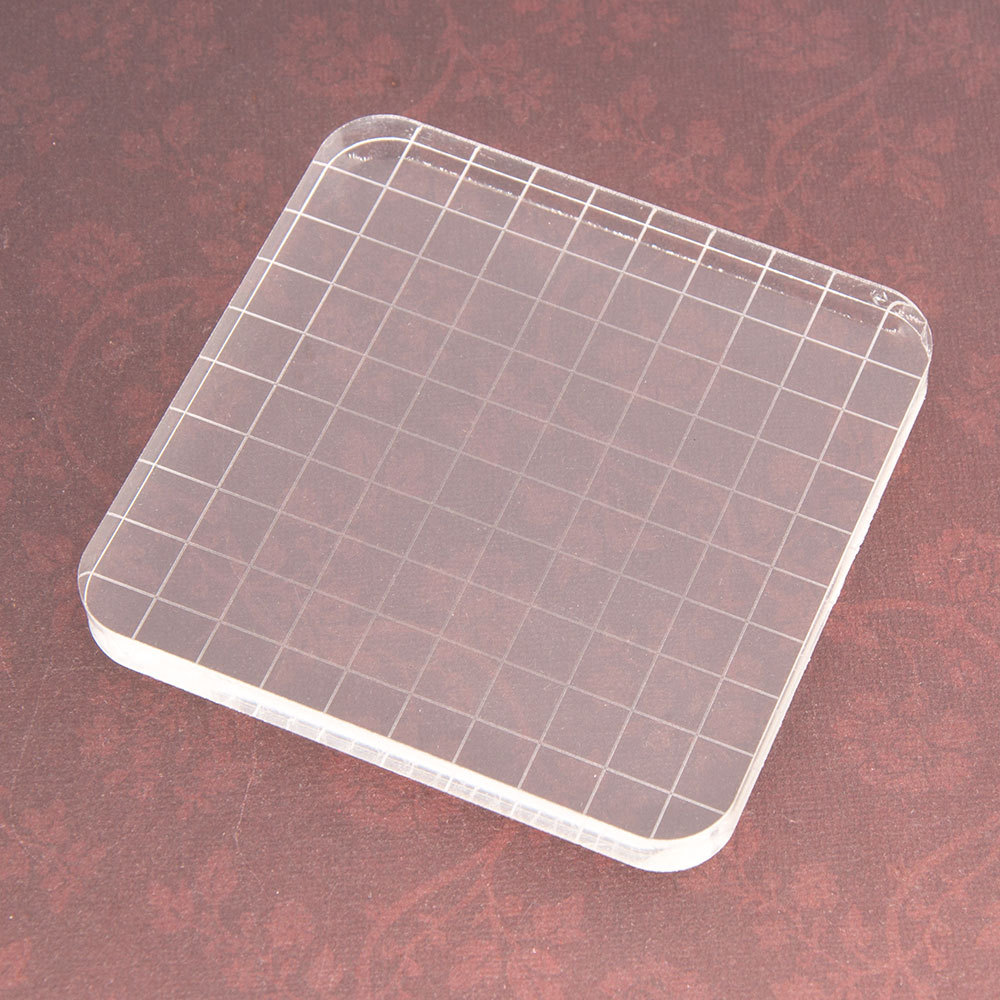 Clear Acrylic Stamp Block Use  - Photo Acrylic Block avis et prix