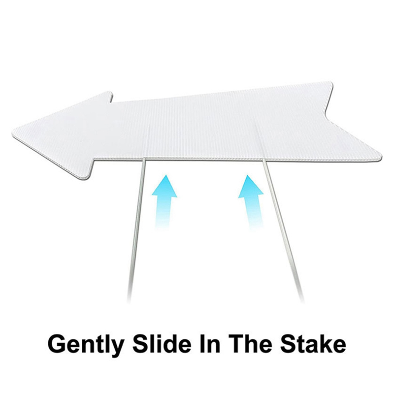 HRBAJ-Directional Arrows Signs - Yard Sign Blank avis et prix