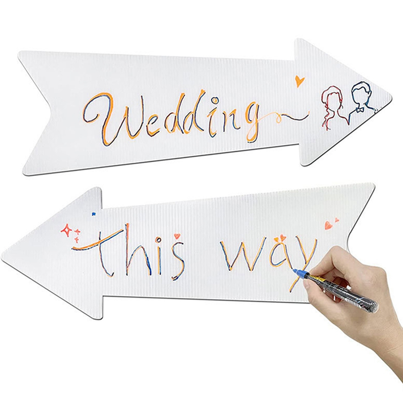 HRBAJ-Directional Arrows Signs - Yard Sign Blank avis et prix