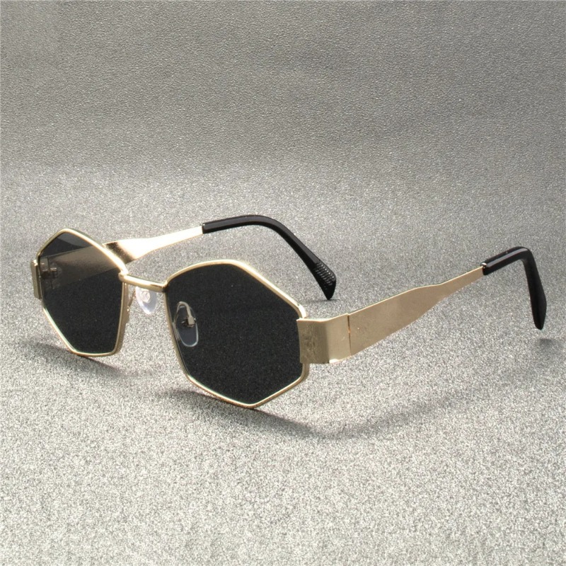 Vintage Punk Style Sunglasses  - Metal Photo Panel avis et prix