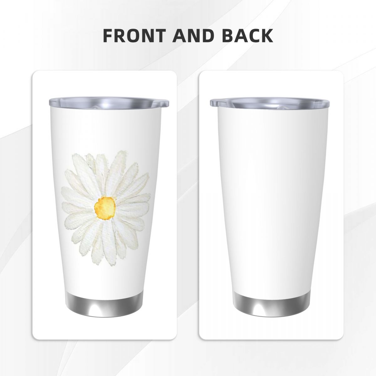 Hand Painted One Little White  - Tumbler 20Oz White avis et prix