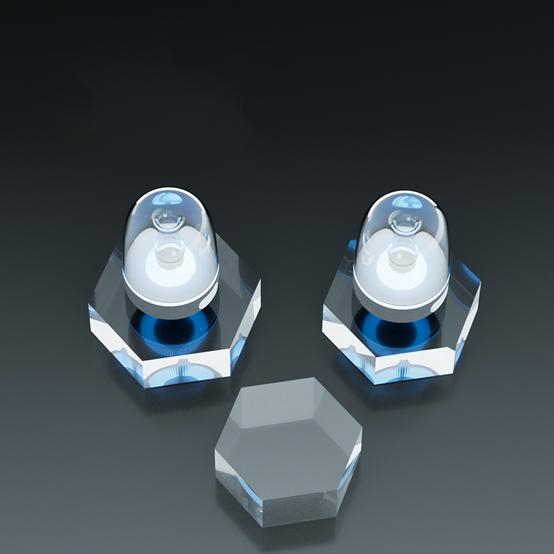 Clear Polished Hexagonal Acryl - Photo Acrylic Block avis et prix