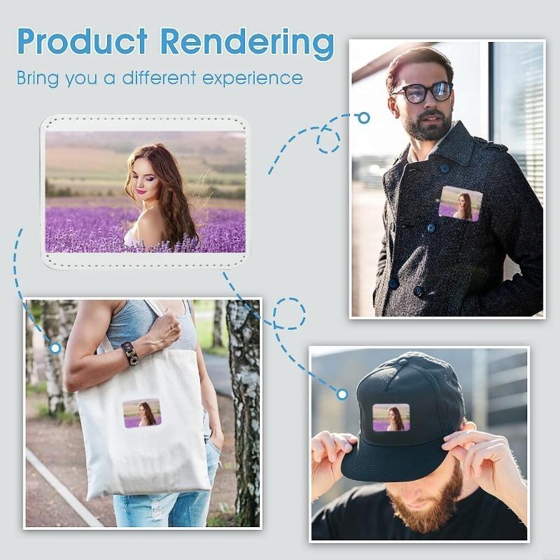 Q22B 10 Pcs Blank Leather Hat  - Hat Sublimation Blank avis et prix