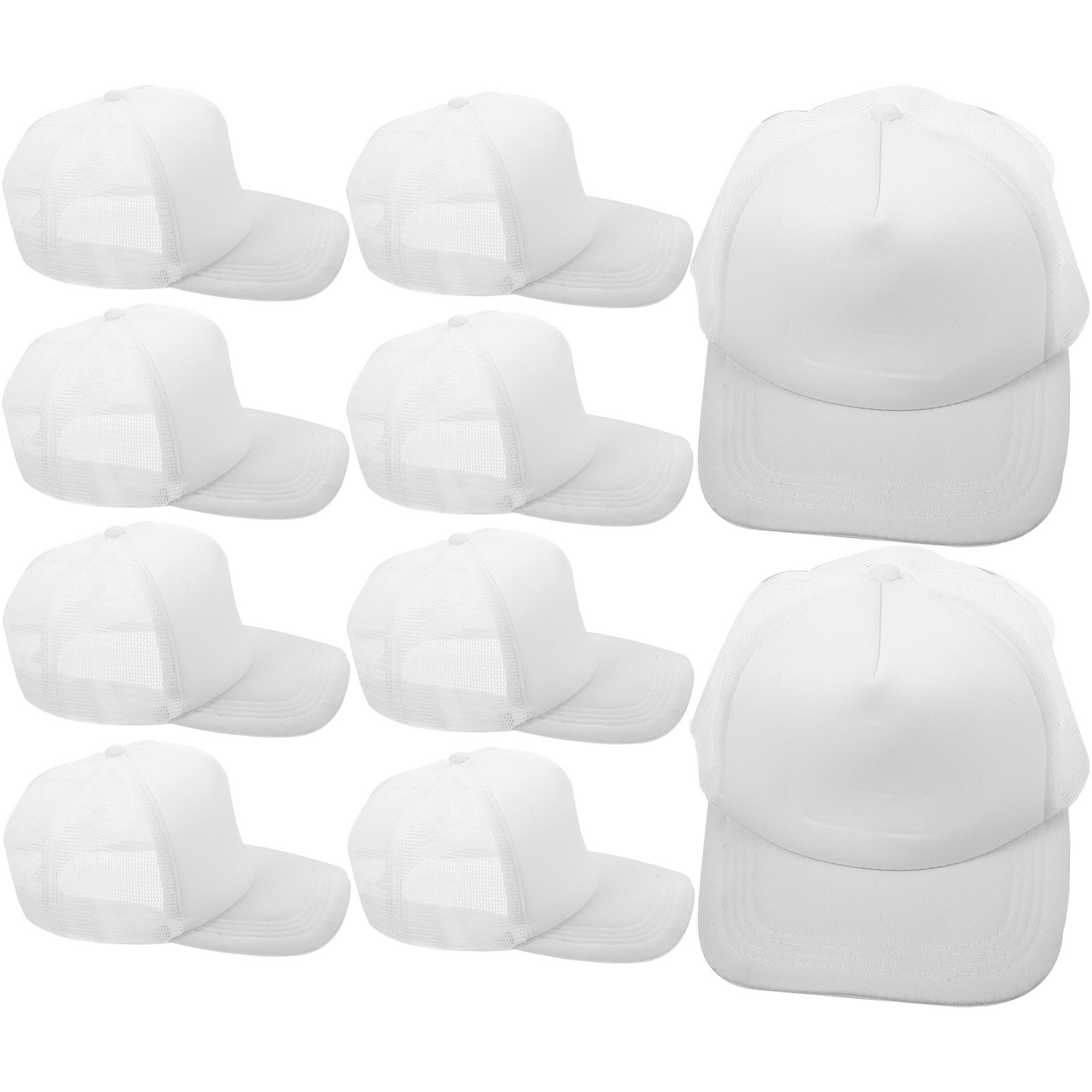 10Pcs Blank Sublimation Mesh B - Hat Sublimation Blank avis et prix