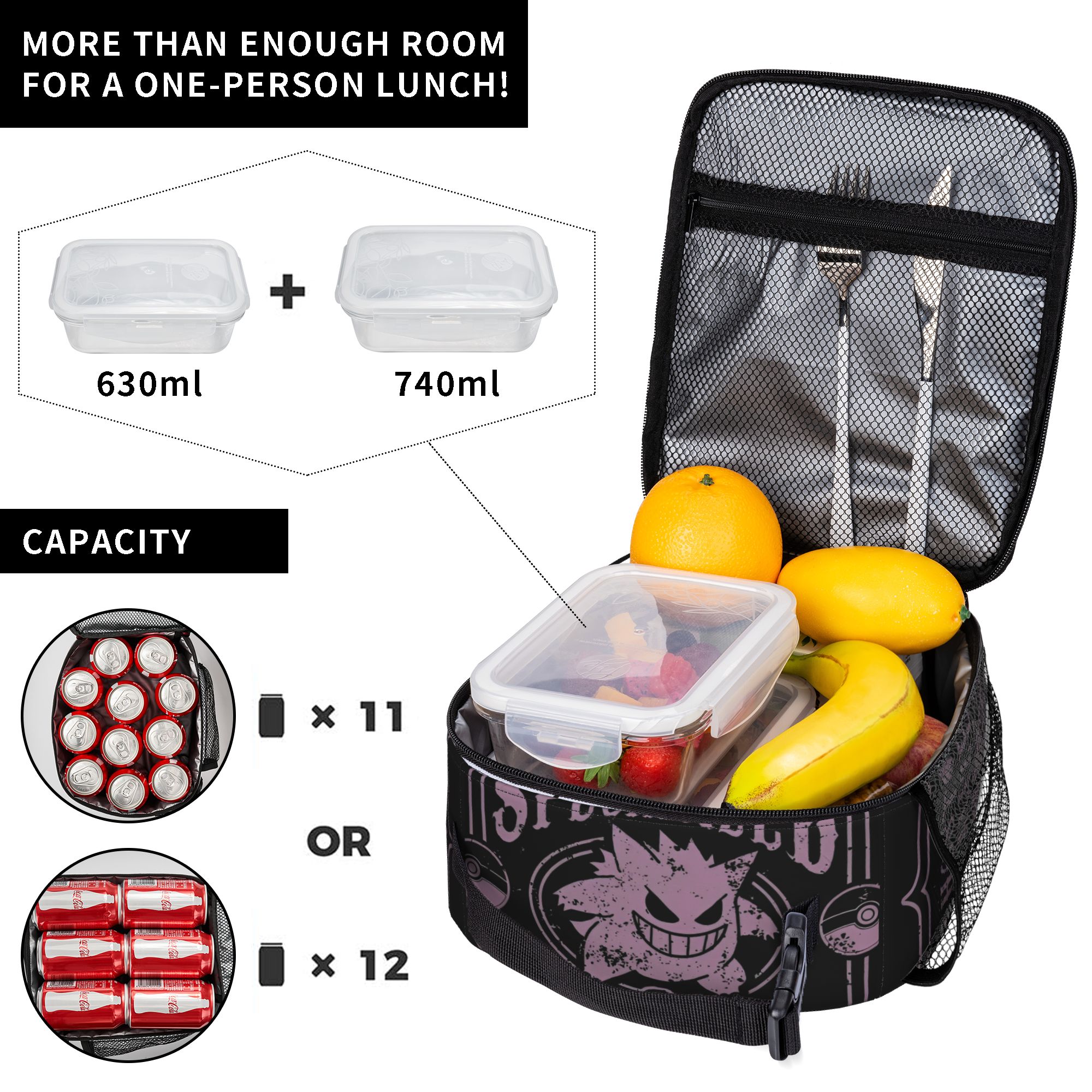 Gengar The Spooky Pokemon Insu - Tote Bag Sublimation avis et prix
