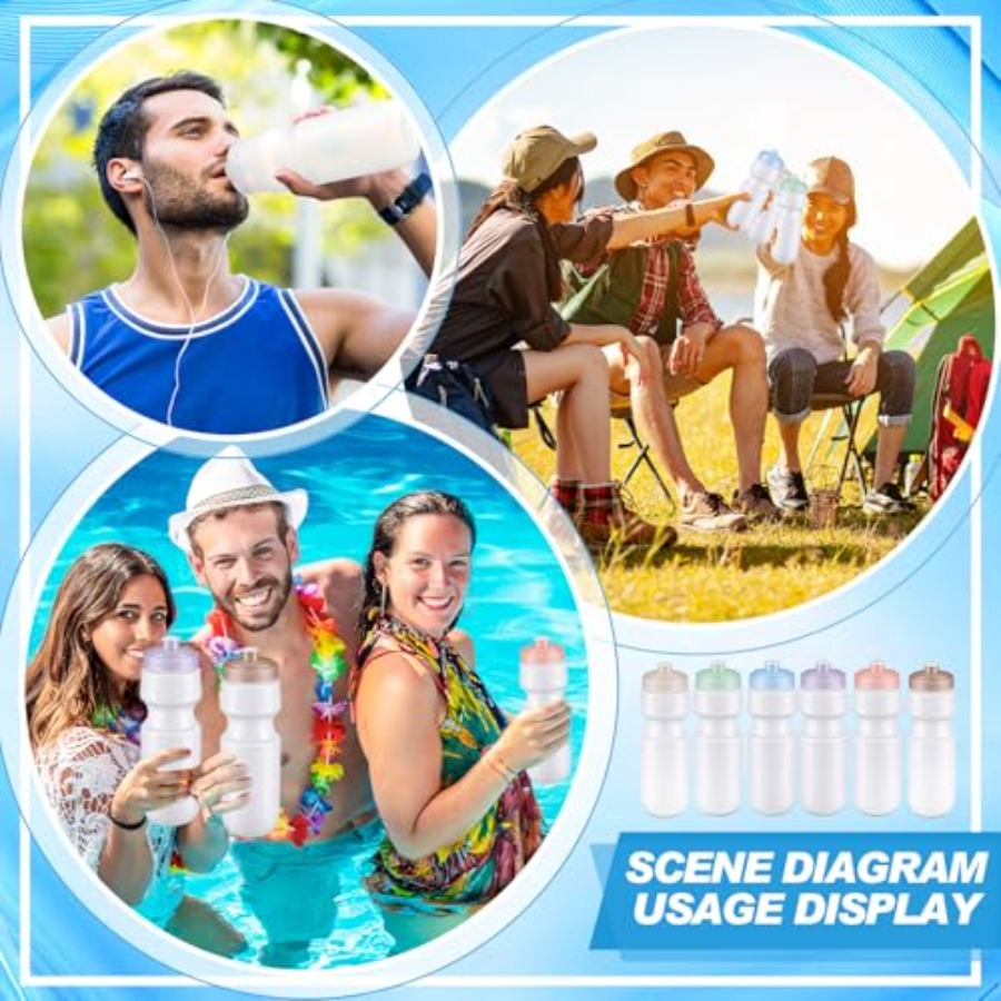 24 Pcs Sports Water Bottles Bu - Water Bottle Blank avis et prix