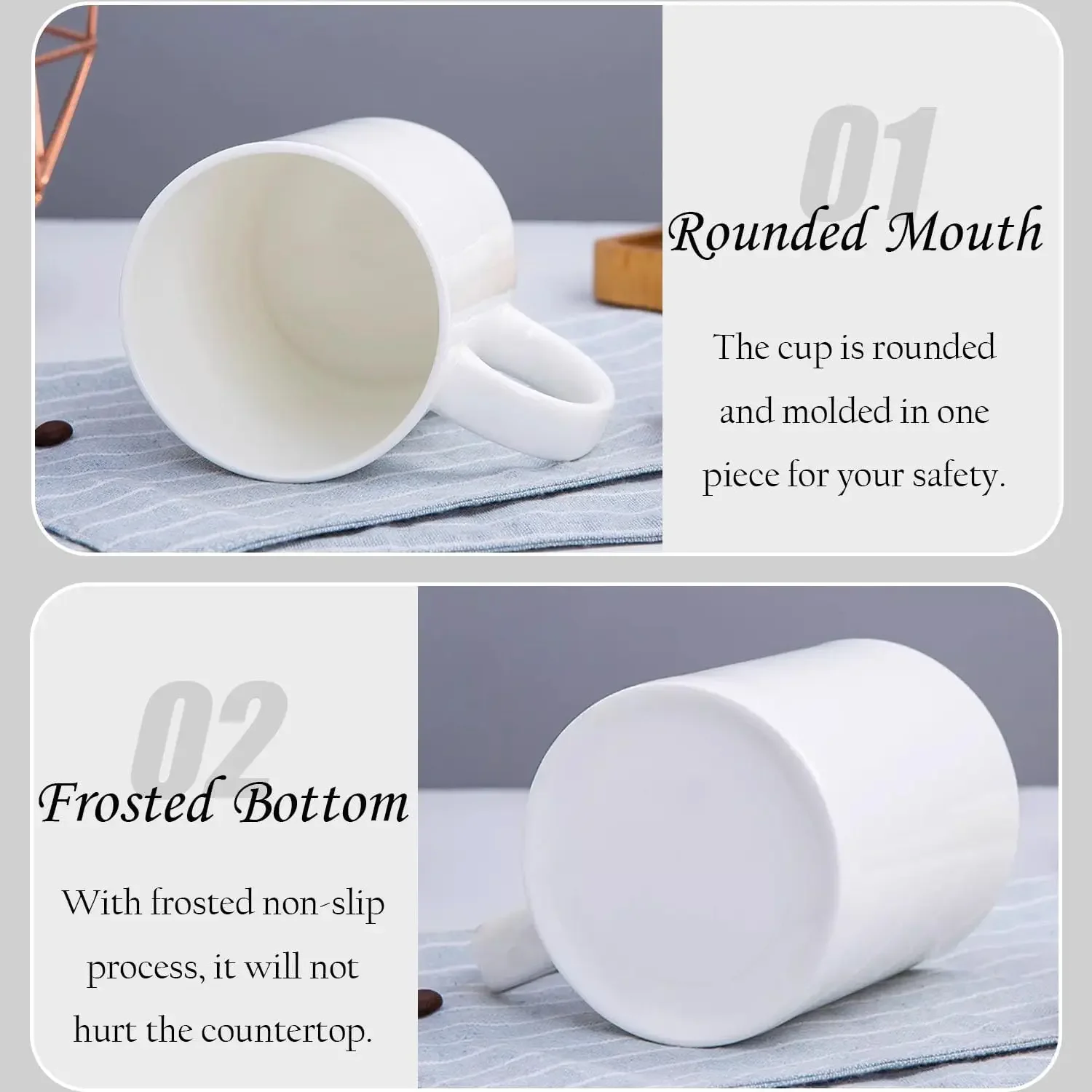 36pcs Sublimation Mugs, 11oz W - Sublimation Mug White avis et prix