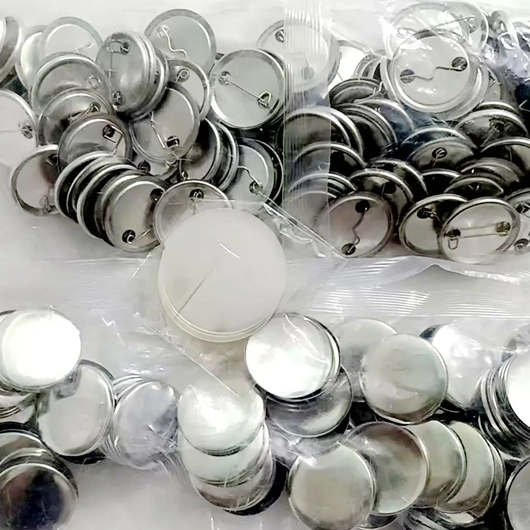 1000pcs 25mm/32mm/37mm metal b - Button Badge Blank avis et prix