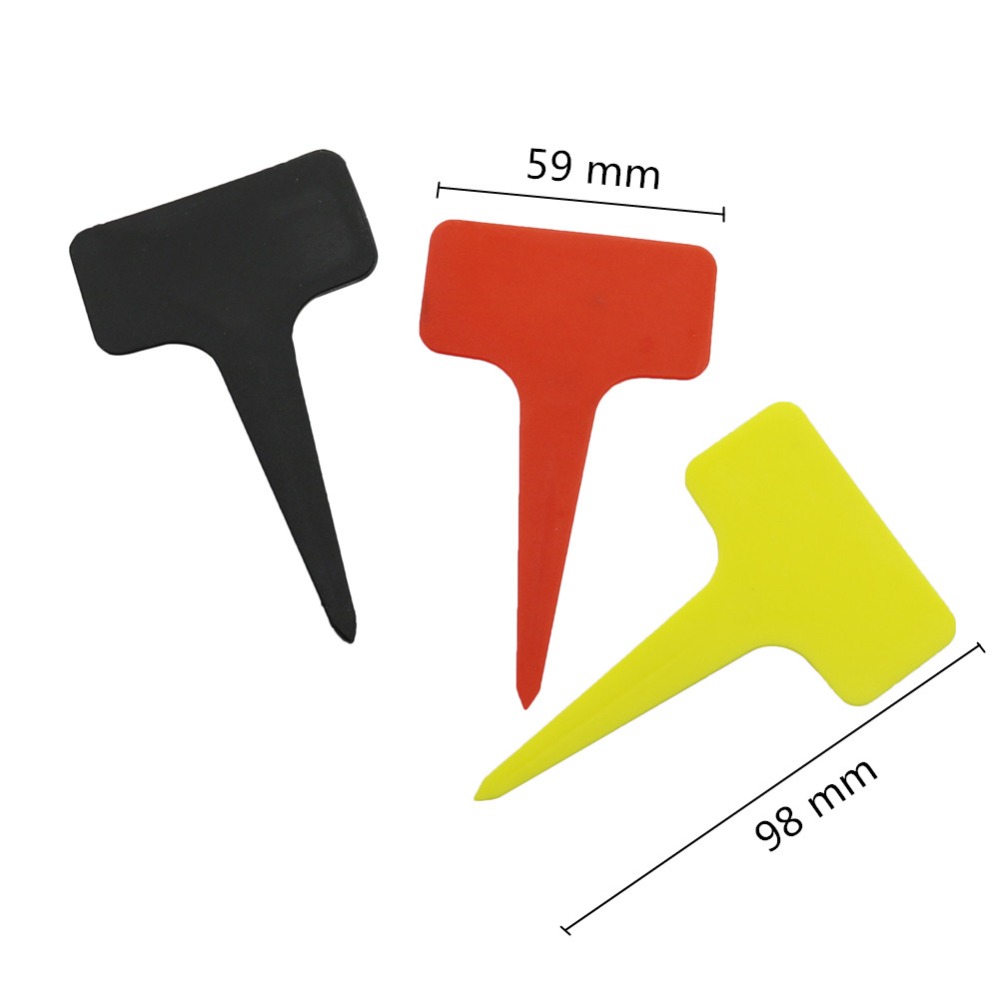 DIY Plastic T-Type Plant Label - Yard Sign Blank avis et prix