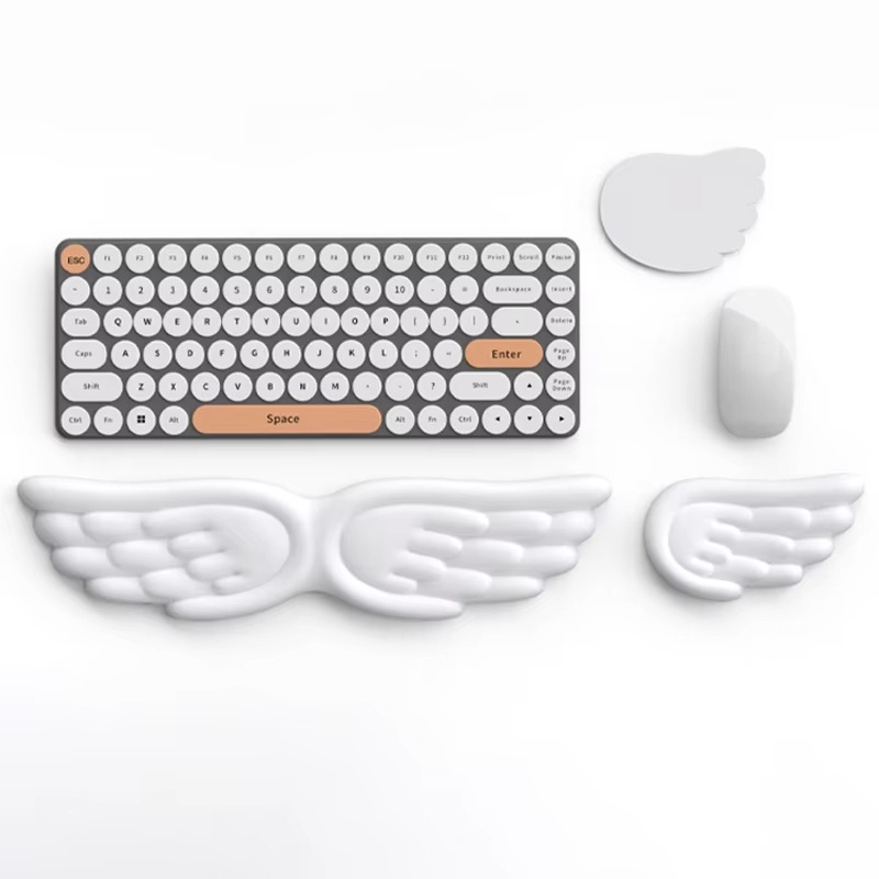 Angel Wings Shaped Keyboard Mo - Mouse Pad Blank Sublimation avis et prix