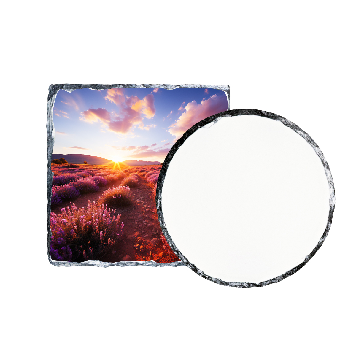Round Sublimation Slate Coaste - Coaster Sublimation Blank avis et prix