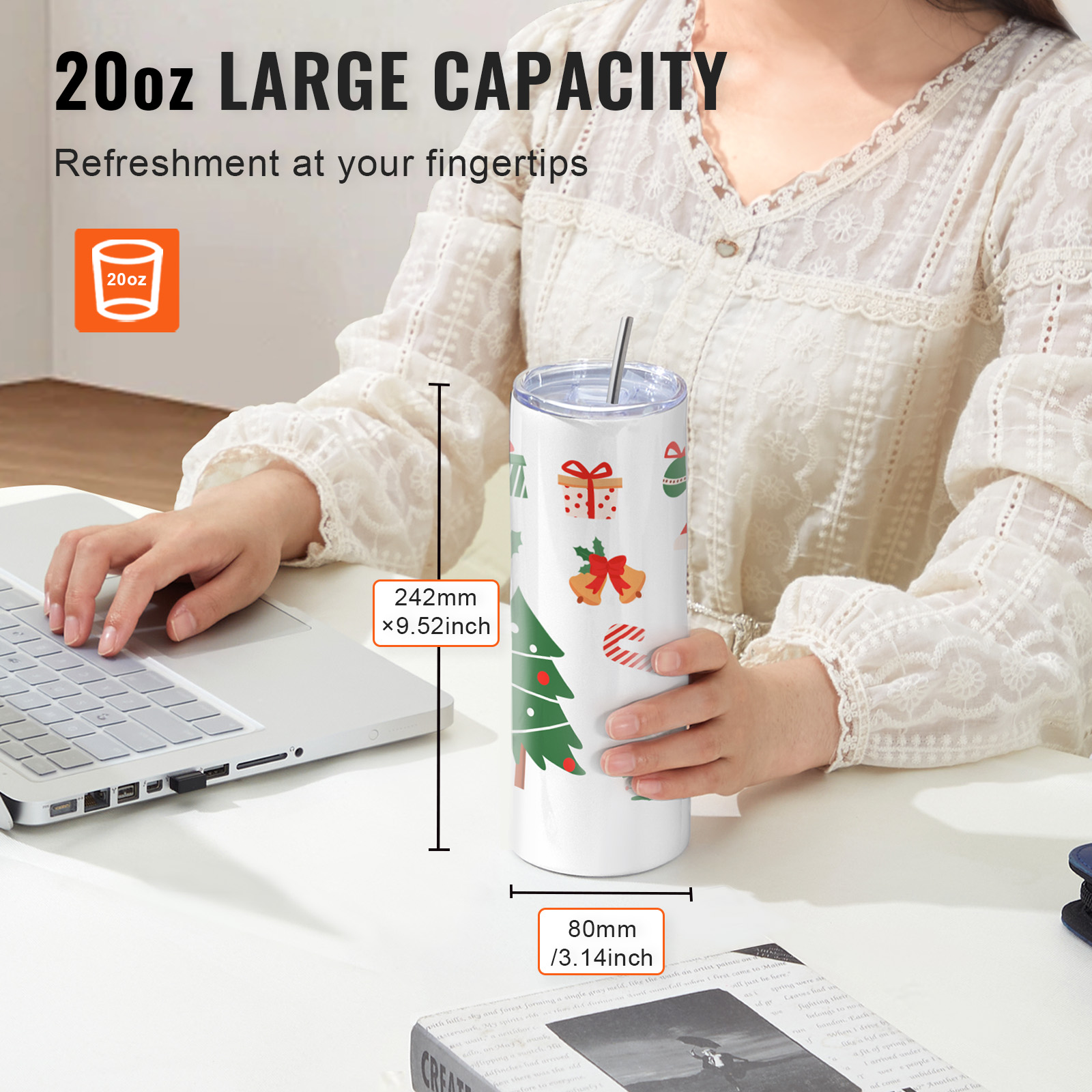 SucceBuy 8/12/14/16/24/50PC St - Sublimation Mug White avis et prix