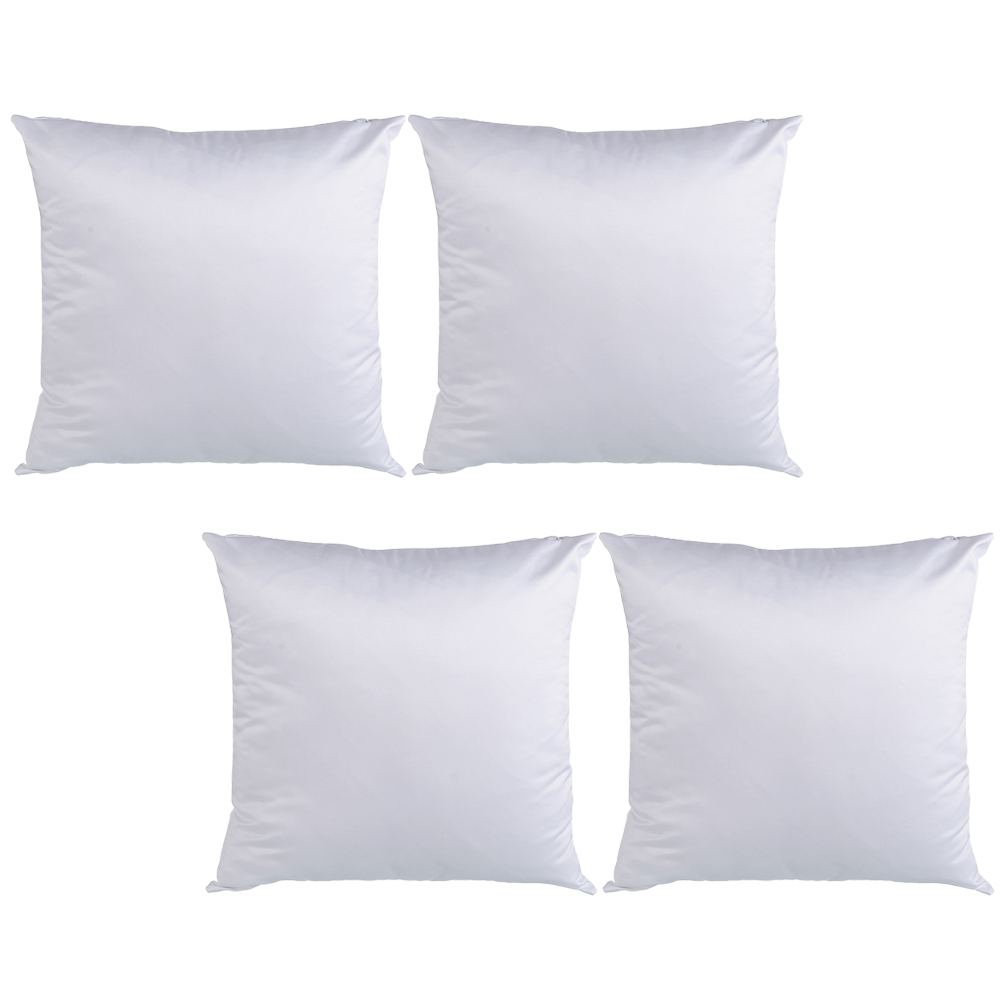 4Pcs White Sublimation Pillow  - Pillow Cover Sublimation avis et prix