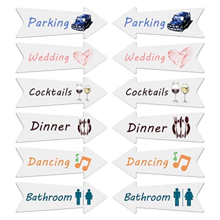 Blank Arrow Signs with Stakes  - Yard Sign Blank avis et prix