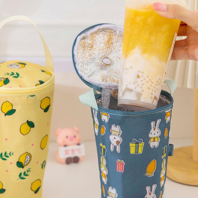 Portable Milk Tea Tote Bag Hea - Tote Bag Sublimation avis et prix