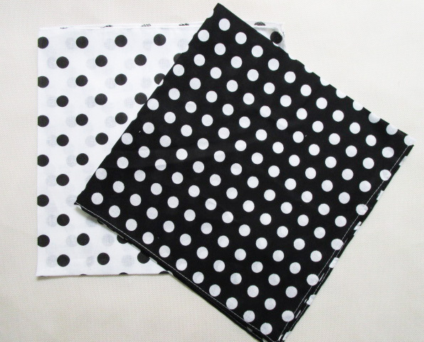 2025 New Fashion Cotton Black  - Bandana Blank White avis et prix