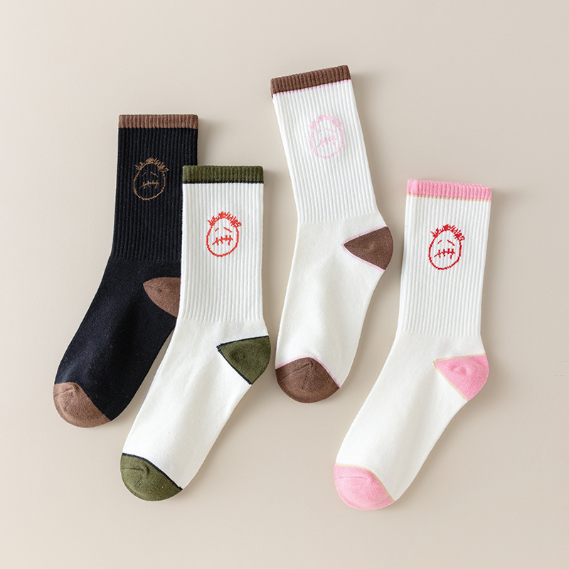 1 Pairs Men's Socks Cactus Jac - Bandana Blank White avis et prix