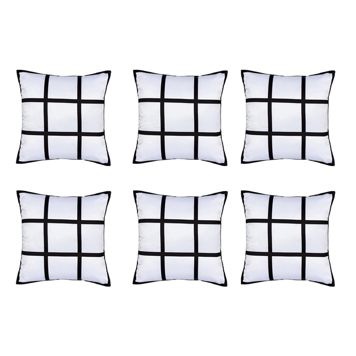 A45I 6Pcs Sublimation Blank Pa - Pillow Cover Sublimation avis et prix