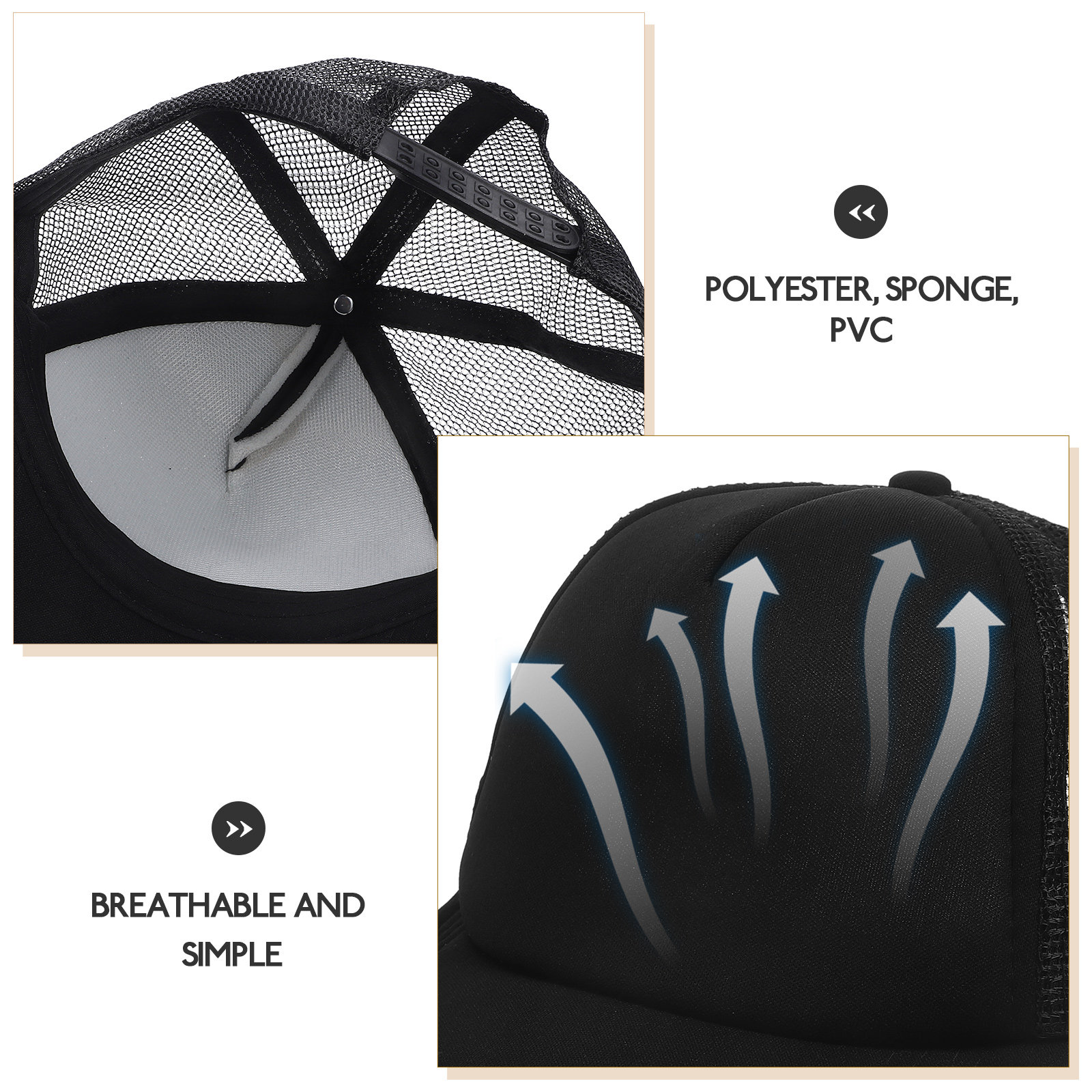 10Pcs DIY Blank Baseball Caps  - Hat Sublimation Blank avis et prix