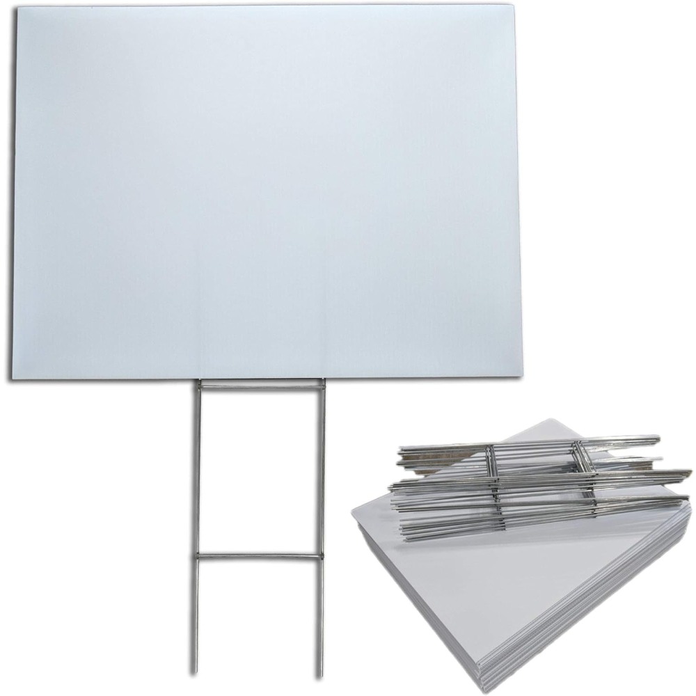 Fifty Pack Blank Yard Signs, I - Yard Sign Blank avis et prix