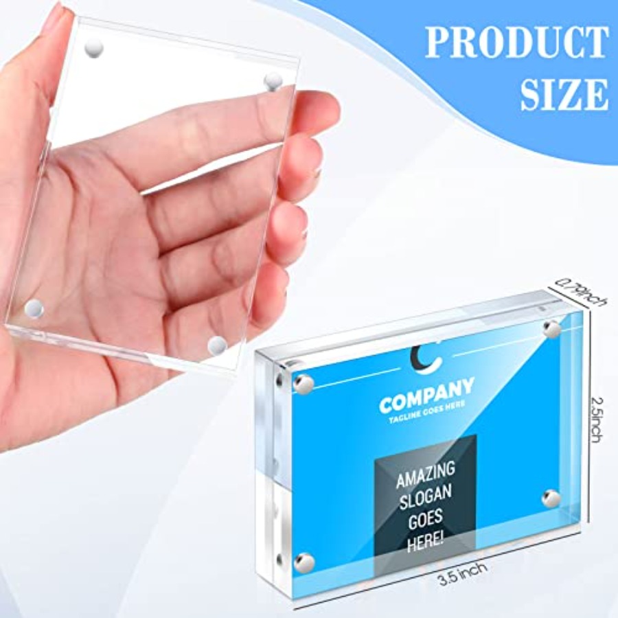 Acrylic Business Card Frame 2. - Photo Acrylic Block avis et prix