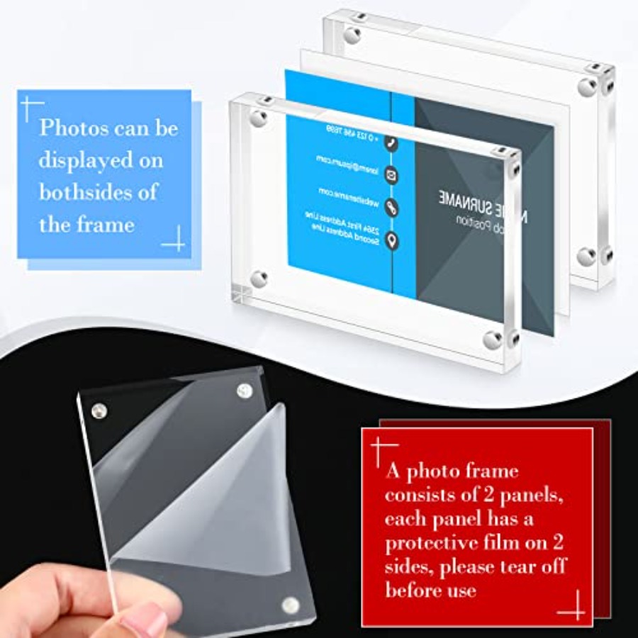 Acrylic Business Card Frame 2. - Photo Acrylic Block avis et prix