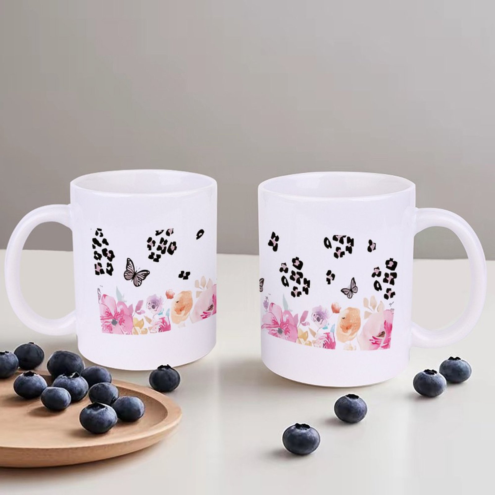 A Watercolor Painting Of Flowe - Sublimation Mug White avis et prix