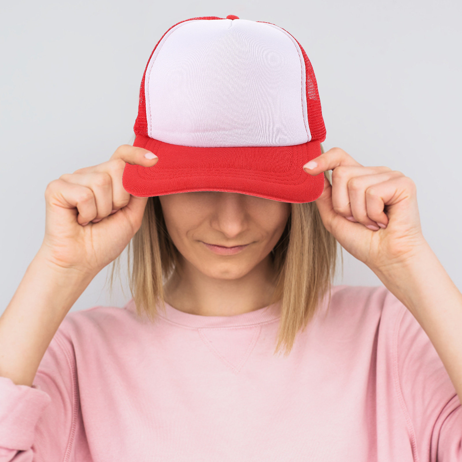 10Pcs Blank Mesh Baseball Hat  - Hat Sublimation Blank avis et prix