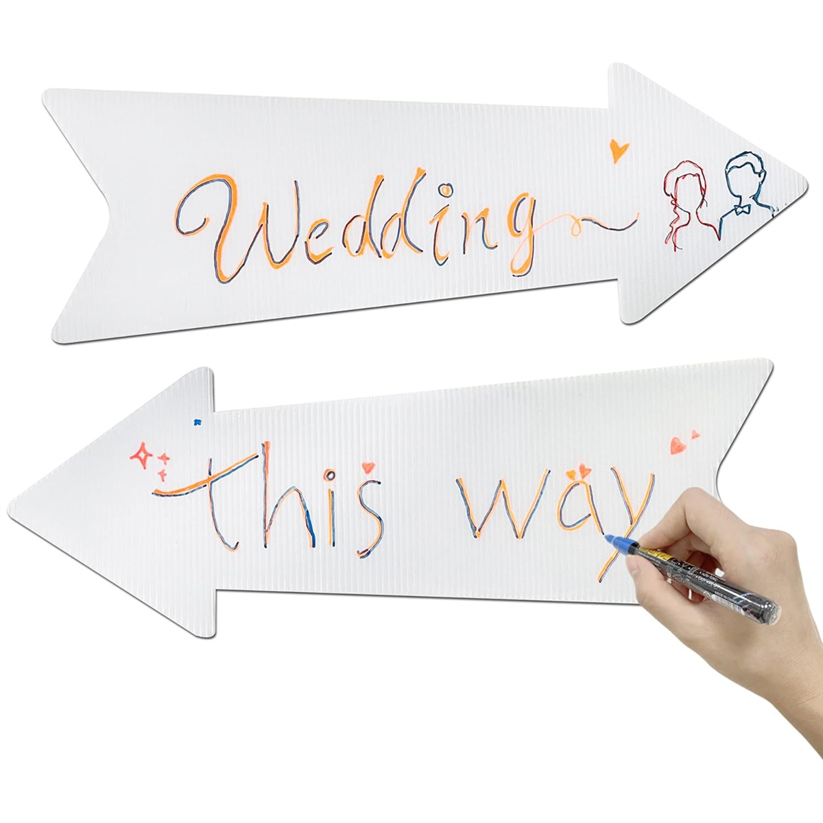 A61KK Blank Arrow Yard Signs w - Yard Sign Blank avis et prix