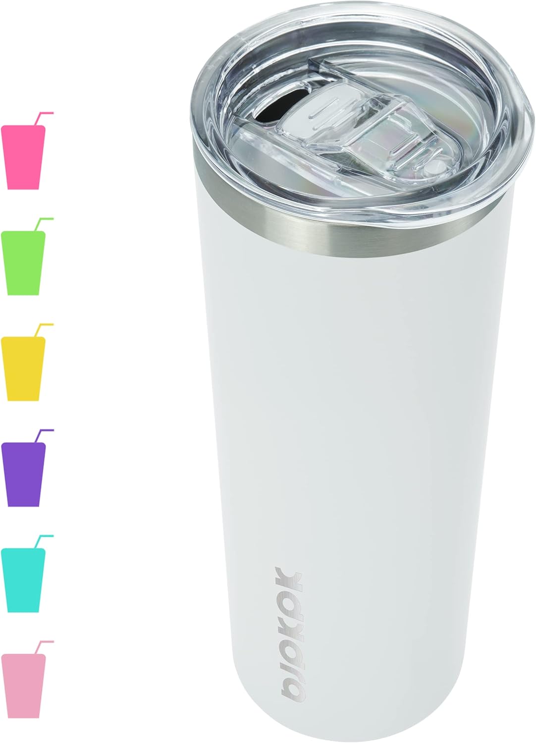 20 oz Skinny Tumbler with Lid, - Tumbler 20Oz White avis et prix