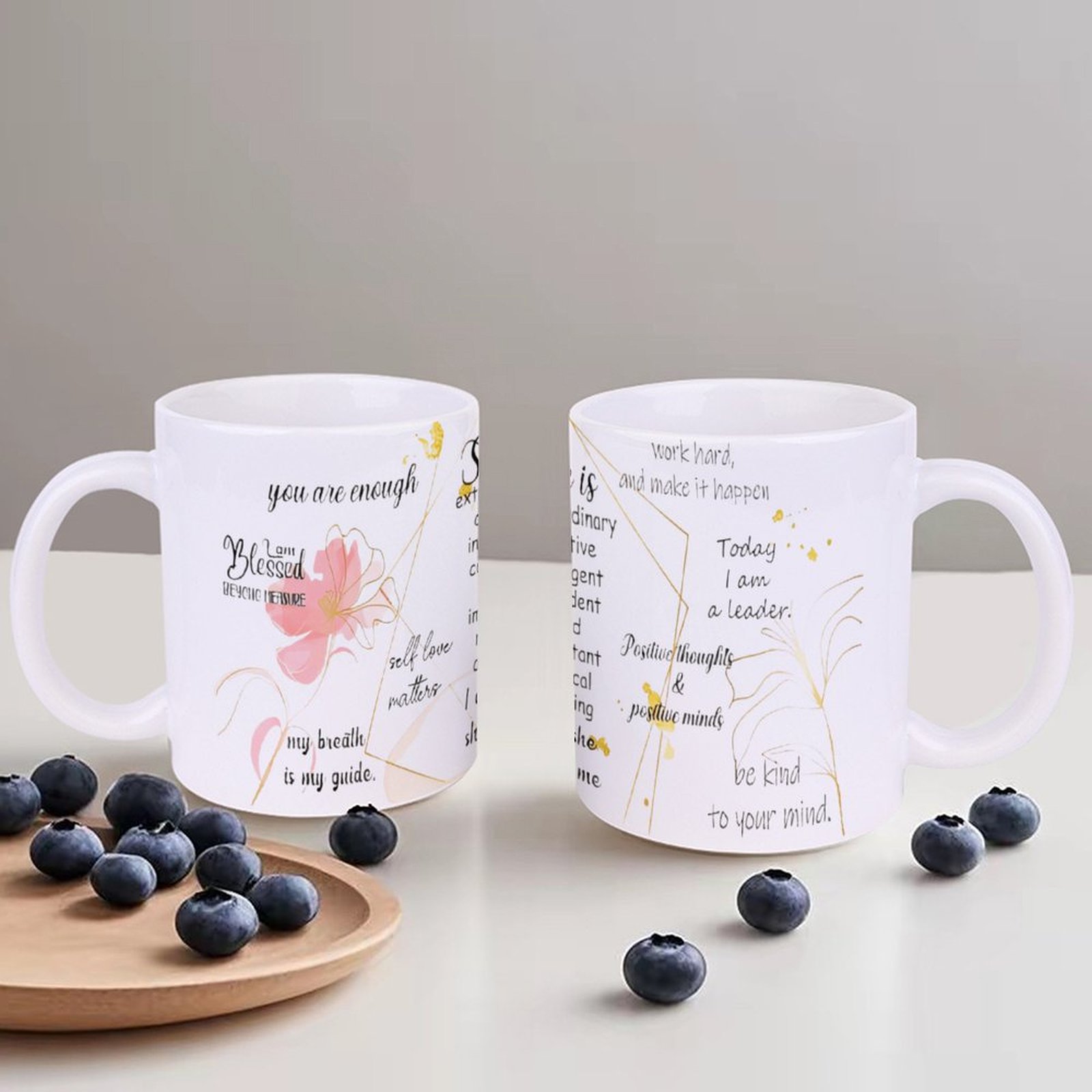 A Poster With A Quote About Sh - Sublimation Mug White avis et prix