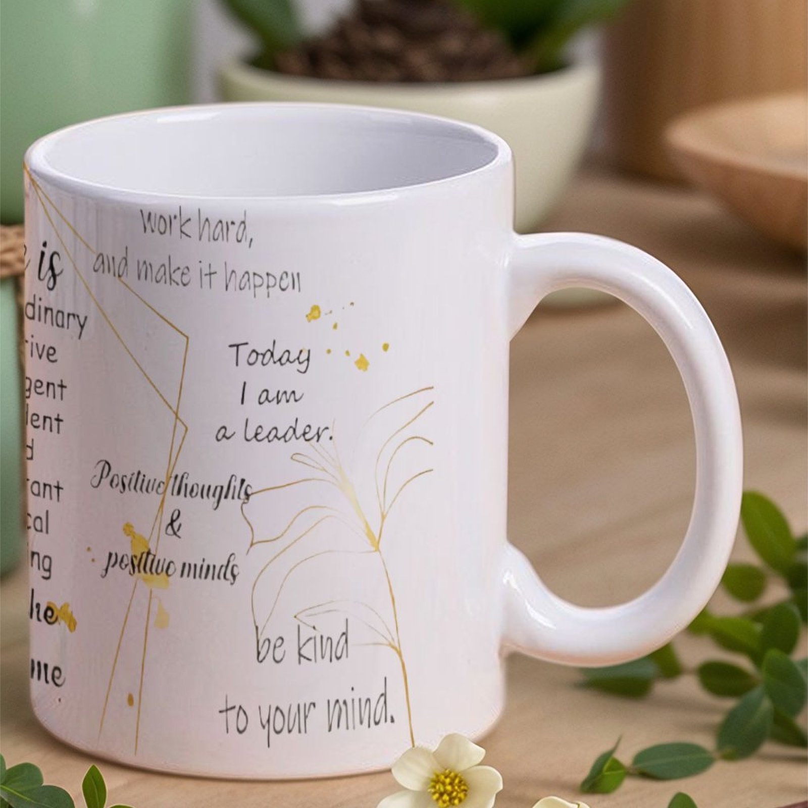 A Poster With A Quote About Sh - Sublimation Mug White avis et prix