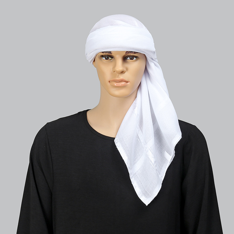 Wholesale 3pcs Set Ethnic Scar - Bandana Blank White avis et prix