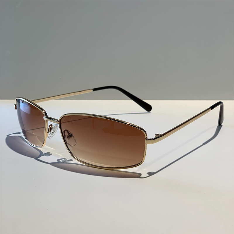 Women's y2k Sunglasses New Gla - Metal Photo Panel avis et prix