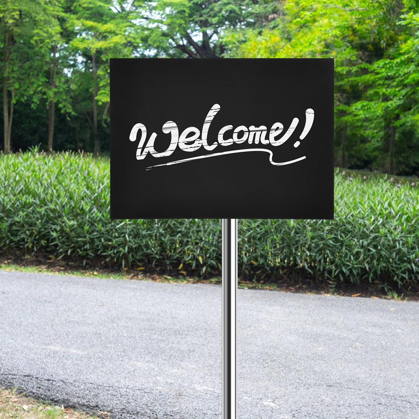2Pcs Blank Yard Signs for Gard - Yard Sign Blank avis et prix