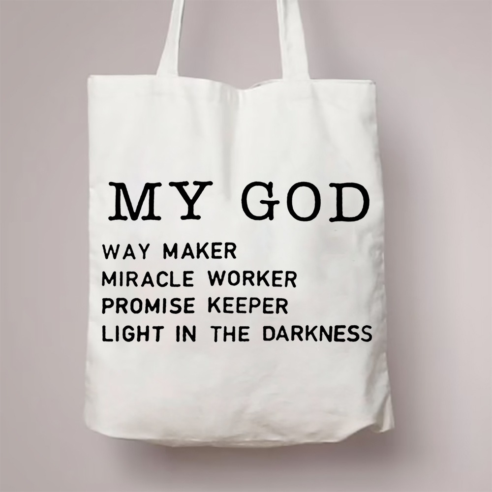 All My Hope Is in Jesus Patter - Tote Bag Sublimation avis et prix