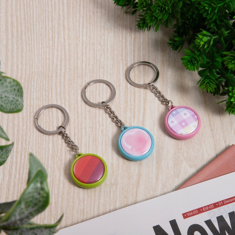 50pcs/Set 32mm Double-side Key - Button Badge Blank avis et prix