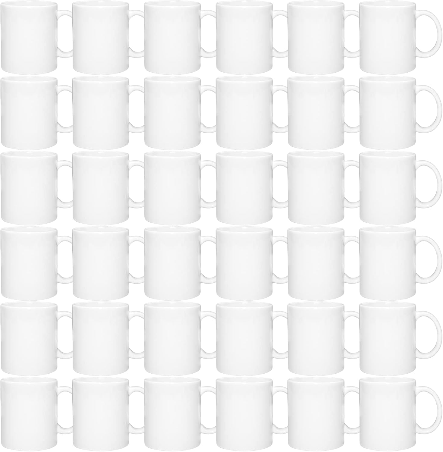 Set of 36 Sublimation Blanks D - Sublimation Mug White avis et prix
