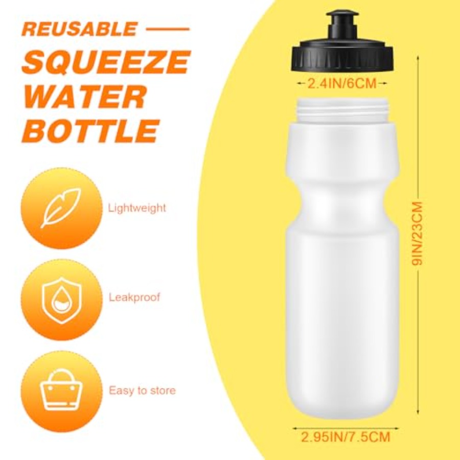 24 Pcs Sports Water Bottles Bu - Water Bottle Blank avis et prix