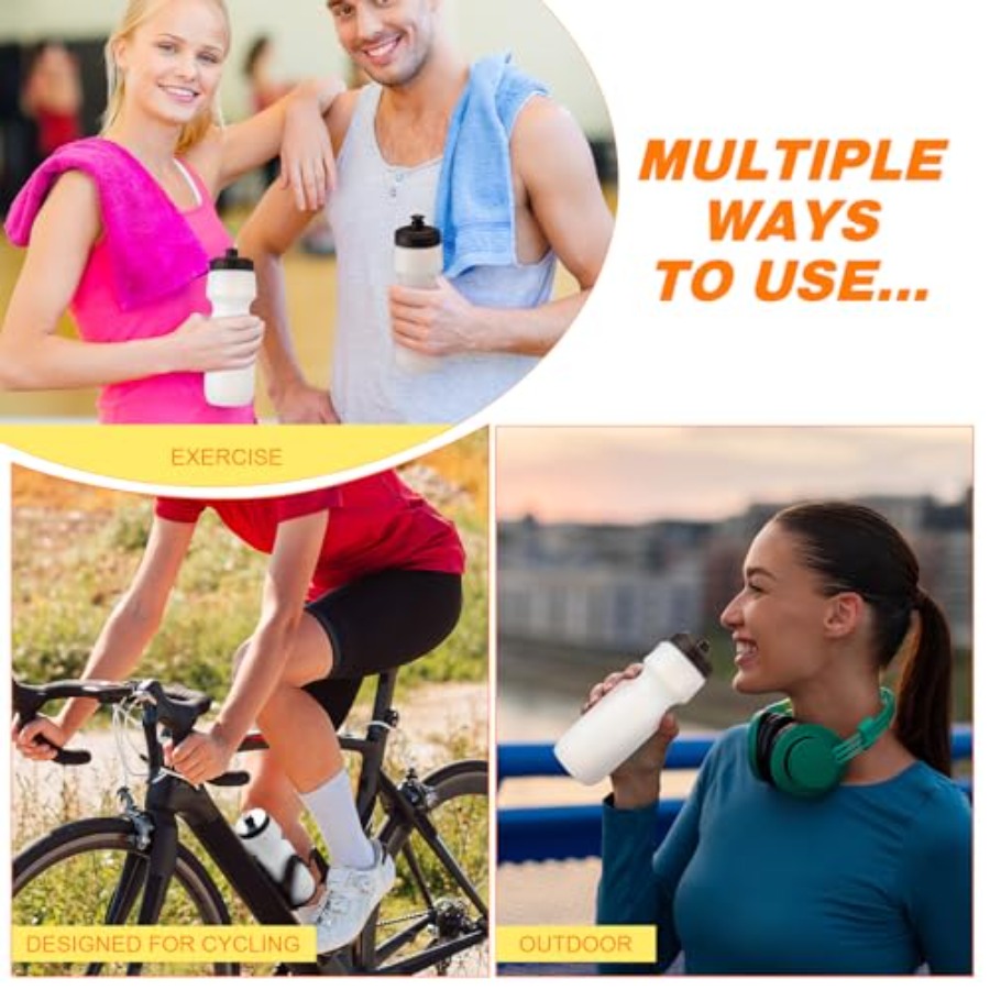 24 Pcs Sports Water Bottles Bu - Water Bottle Blank avis et prix