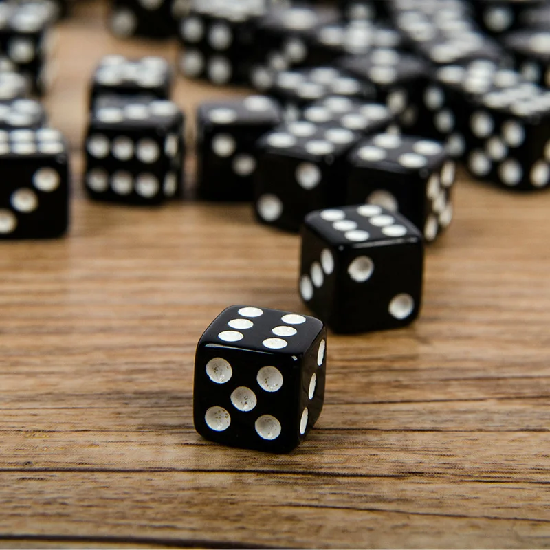 Wholesale 1000pcs Dots Dice 10 - Puzzle Blank White avis et prix