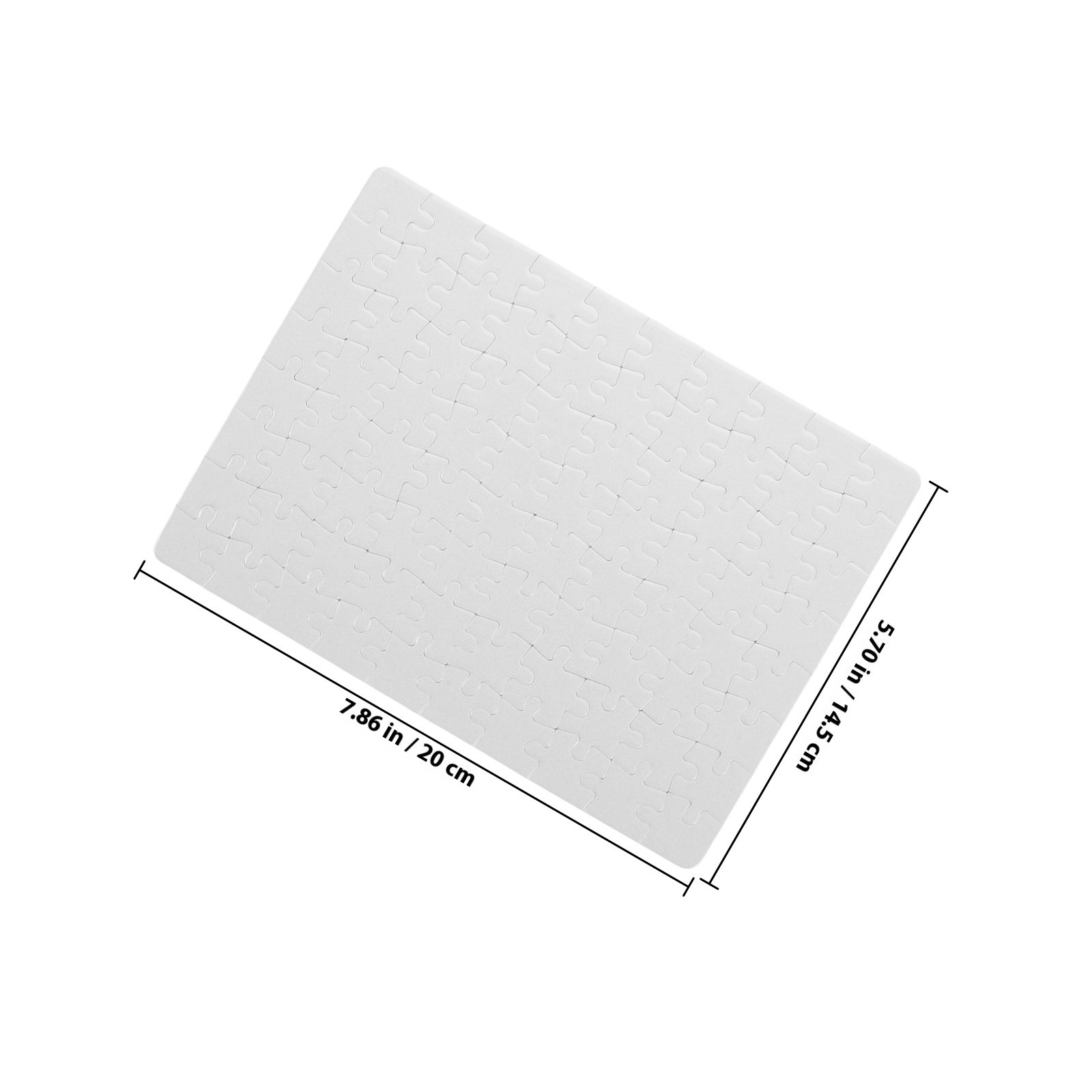 4 Sheets Blank Jigsaw Puzzle B - Puzzle Blank White avis et prix